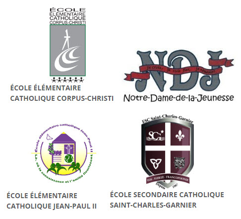 Logos des Écoles catholiques de Durham