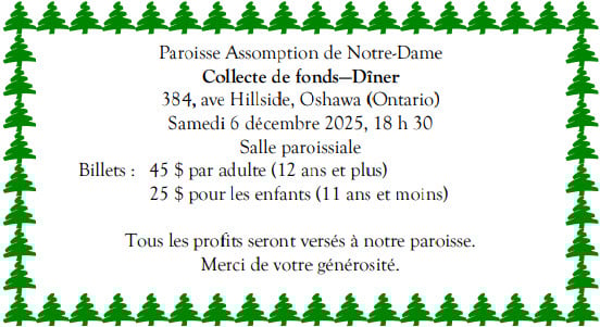 Souper bénéfice 2025