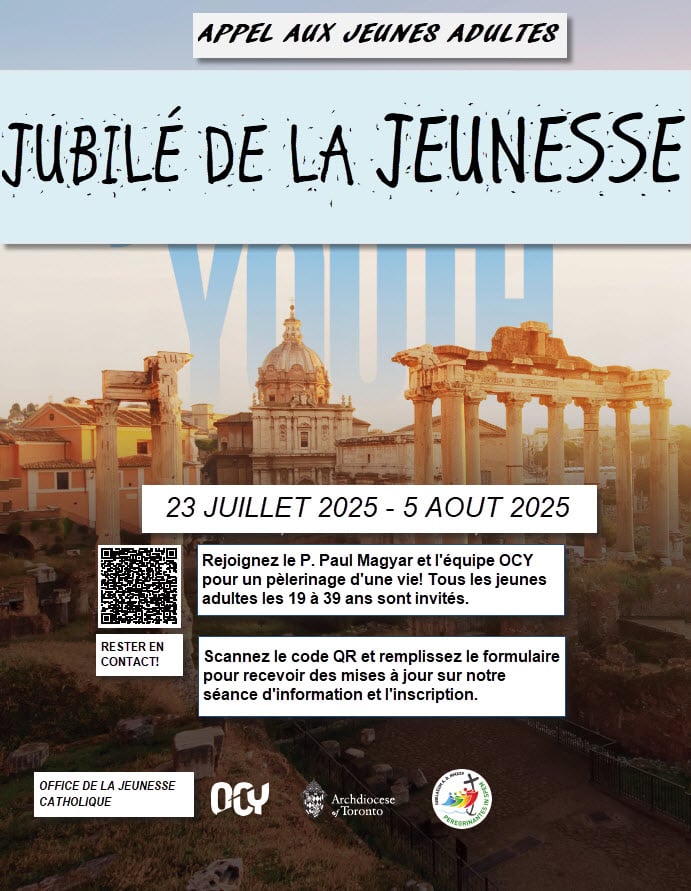 2025 - Jubilé de la jeunesse