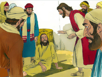 Jésus guérit le paralytique
